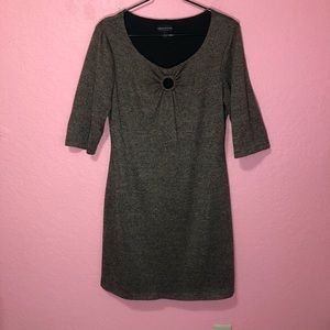 Connected apparel circle detail dress